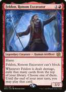 Feldon, Ronom Excavator (PPBRO-135P) [The Brothers' War Promos] Foil