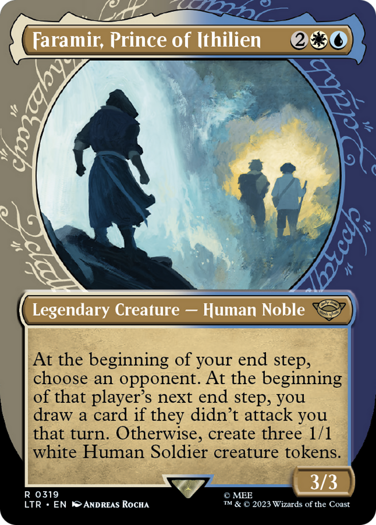 Faramir, Prince of Ithilien (LTR-319) [The Lord of the Rings: Tales of Middle-earth]: (Showcase) (Borderless)