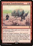 Divergent Transformations (C16-017) [Commander 2016]