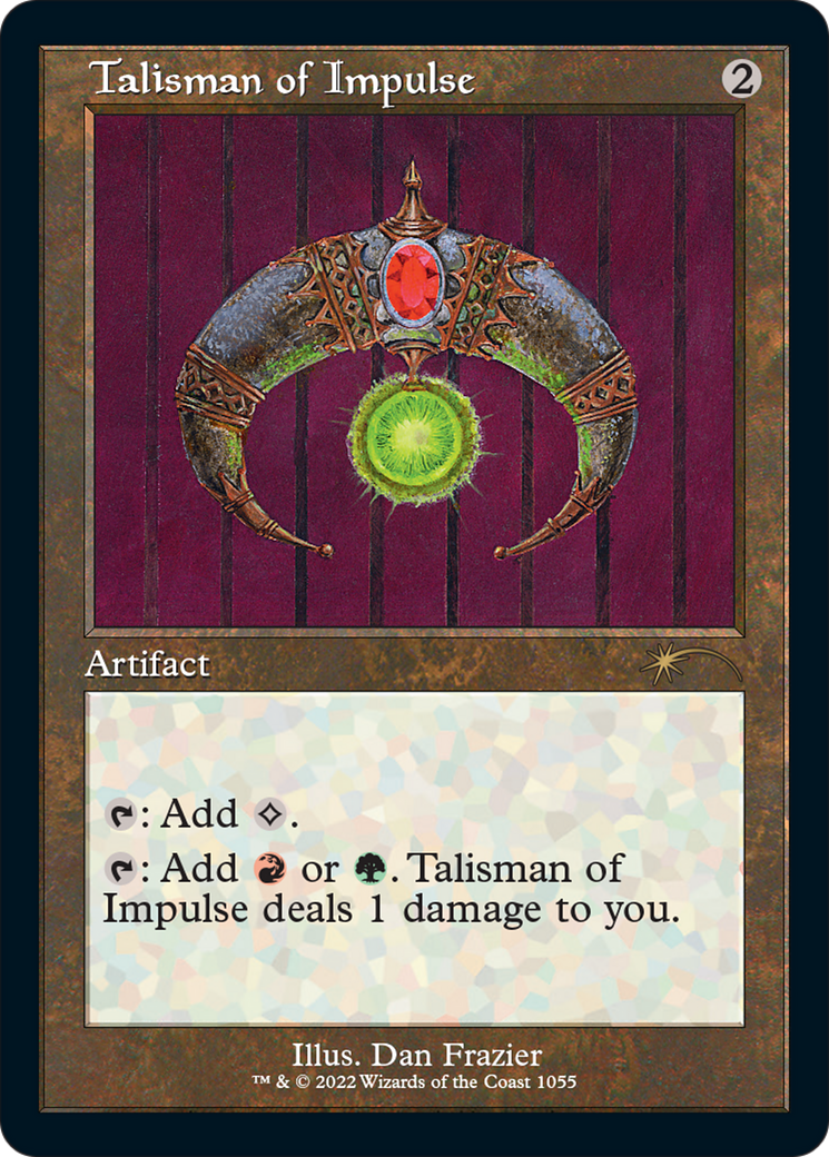 Talisman of Impulse (SLD-1055) [Secret Lair Drop]