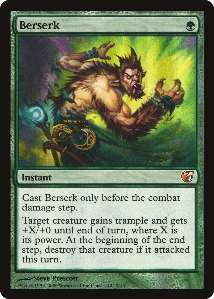 Berserk (V09-002) [From the Vault: Exiled] Foil