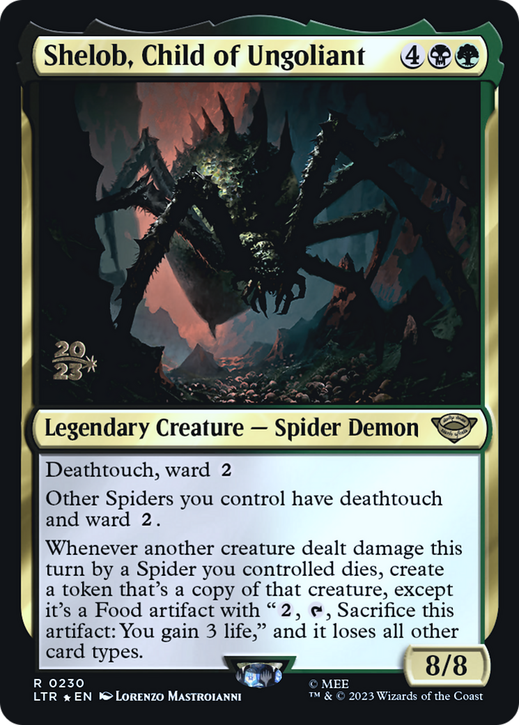 Shelob, Child of Ungoliant (PRE-230S) [Tales of Middle-earth Promos] Foil