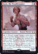 Jaxis, the Troublemaker (PRE-112) [Streets of New Capenna Promos] Foil