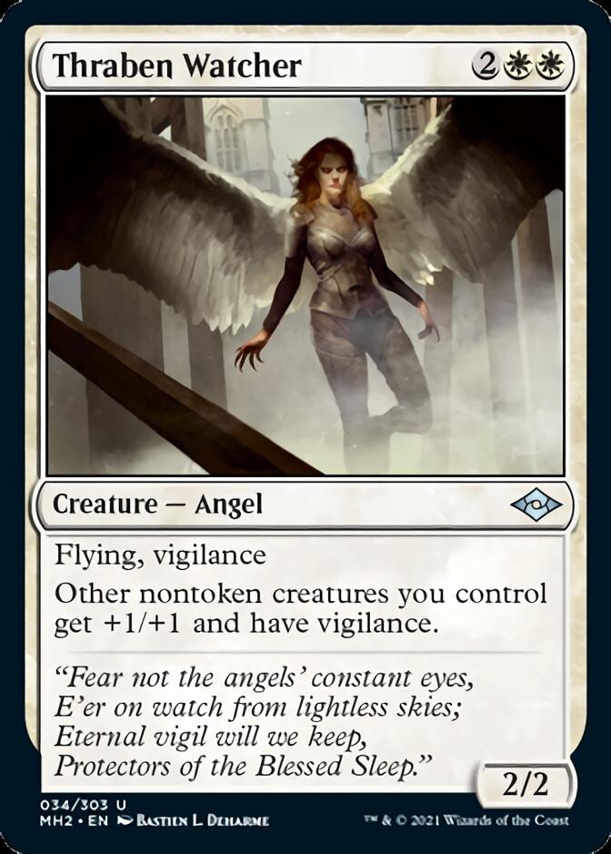 Thraben Watcher (MH2-034) [Modern Horizons 2] Foil
