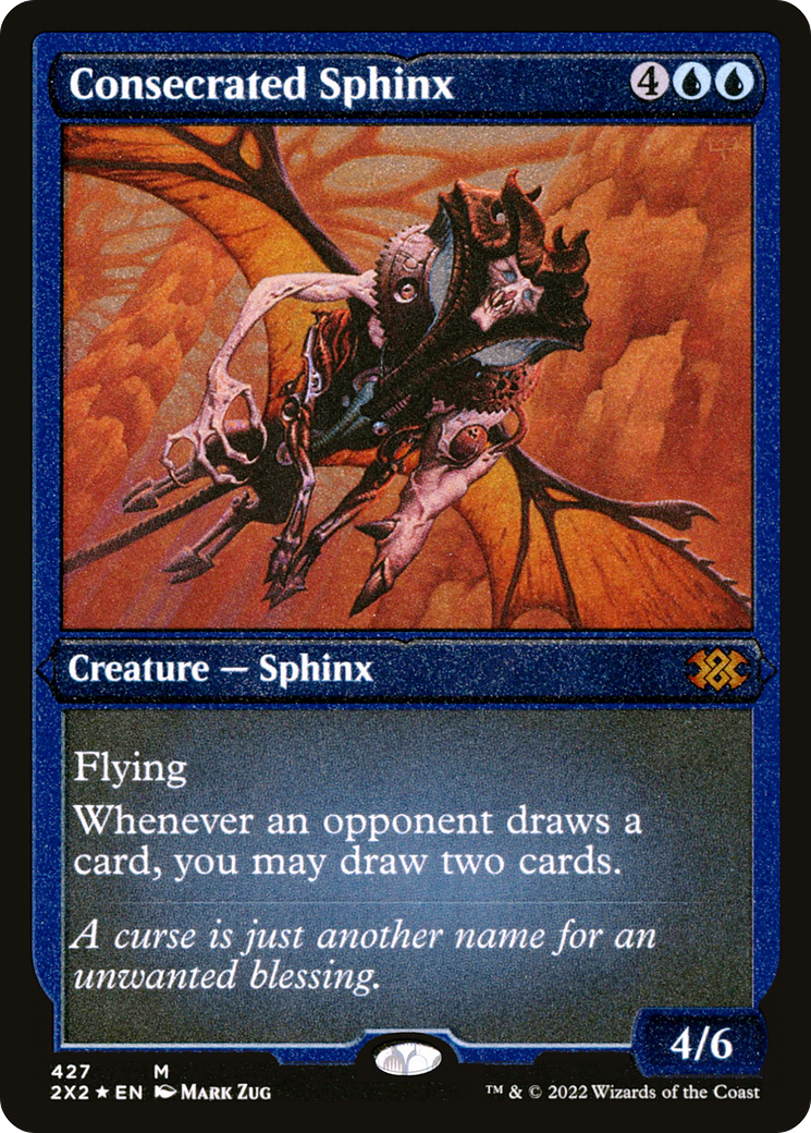 Consecrated Sphinx (Foil Etched) (2X2-427) [Double Masters 2022] Foil
