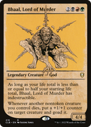 Bhaal, Lord of Murder (CLB-416) [Commander Legends: Battle for Baldur's Gate]: (Showcase) Foil