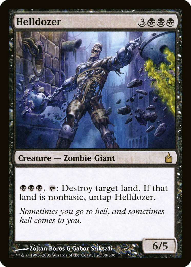 Helldozer (RAV-088) [Ravnica: City of Guilds]