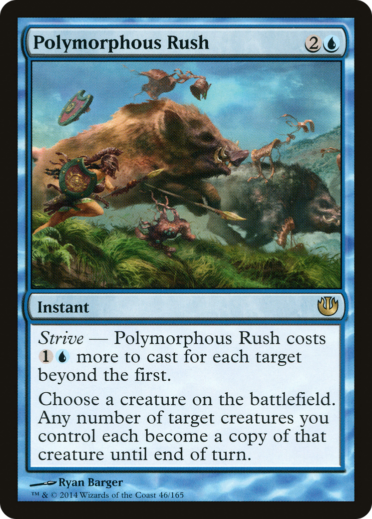 Polymorphous Rush (JOU-046) [Journey into Nyx] Foil