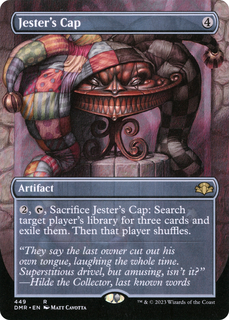Jester's Cap (Borderless) (DMR-449) [Dominaria Remastered]