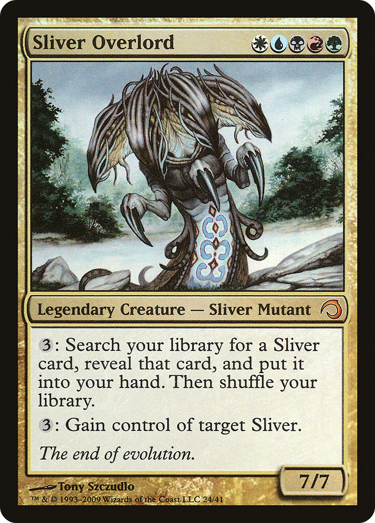 Sliver Overlord (PDS-024) [Premium Deck Series: Slivers] Foil