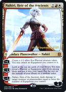 Nahiri, Heir of the Ancients (PRE-230S) [Zendikar Rising Promos] Foil
