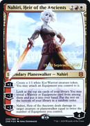 Nahiri, Heir of the Ancients (PRE-230S) [Zendikar Rising Promos] Foil