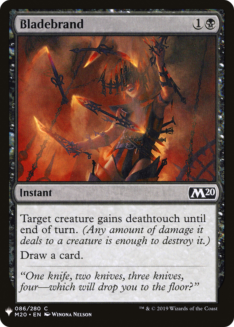Bladebrand (LIST-M20-86) [The List]