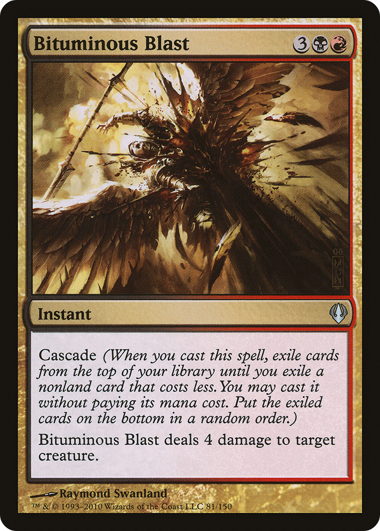 Bituminous Blast (ARC-081) [Archenemy]