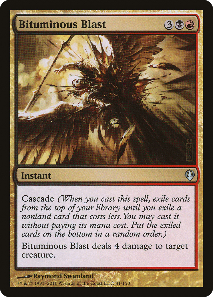 Bituminous Blast (ARC-081) [Archenemy]