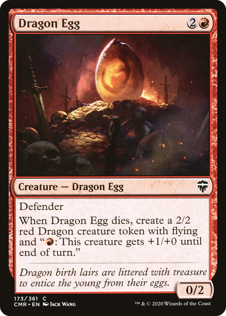 Dragon Egg (CMR-173) [Commander Legends]