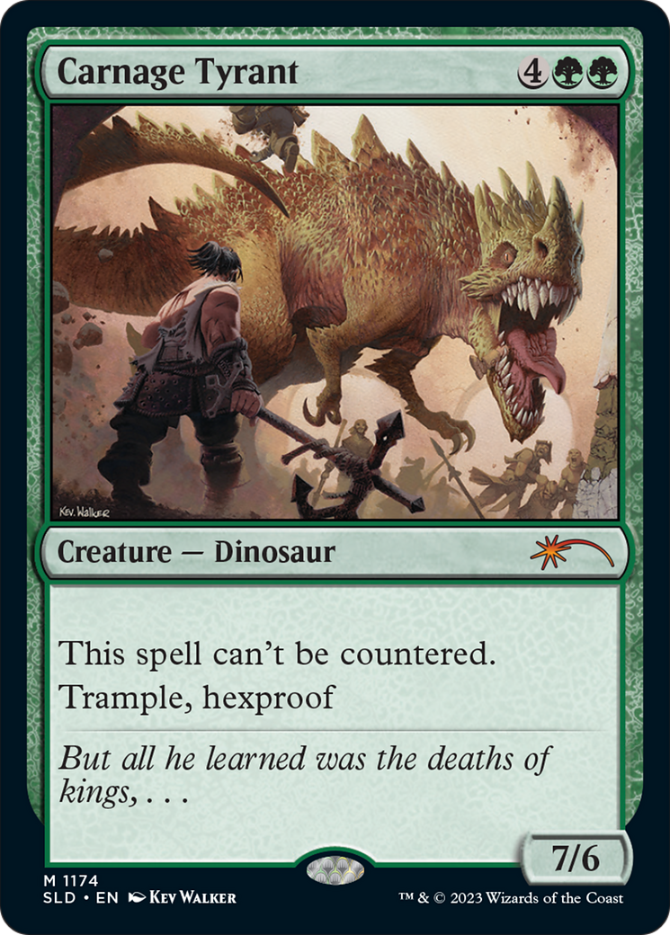 Carnage Tyrant (SLD-1174) [Secret Lair Drop]
