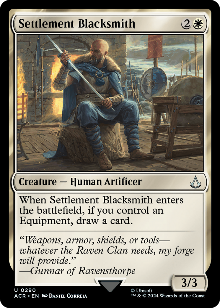 Settlement Blacksmith (ACR-280) [Assassin's Creed] Foil