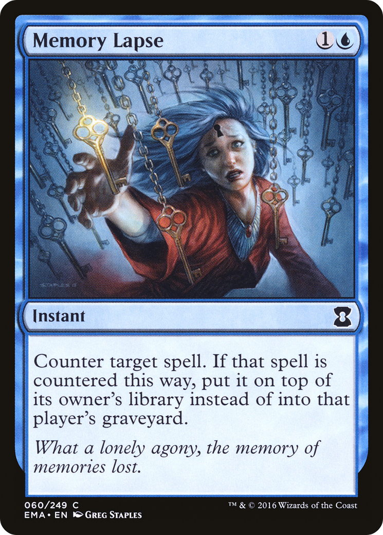 Memory Lapse (EMA-060) [Eternal Masters] Foil