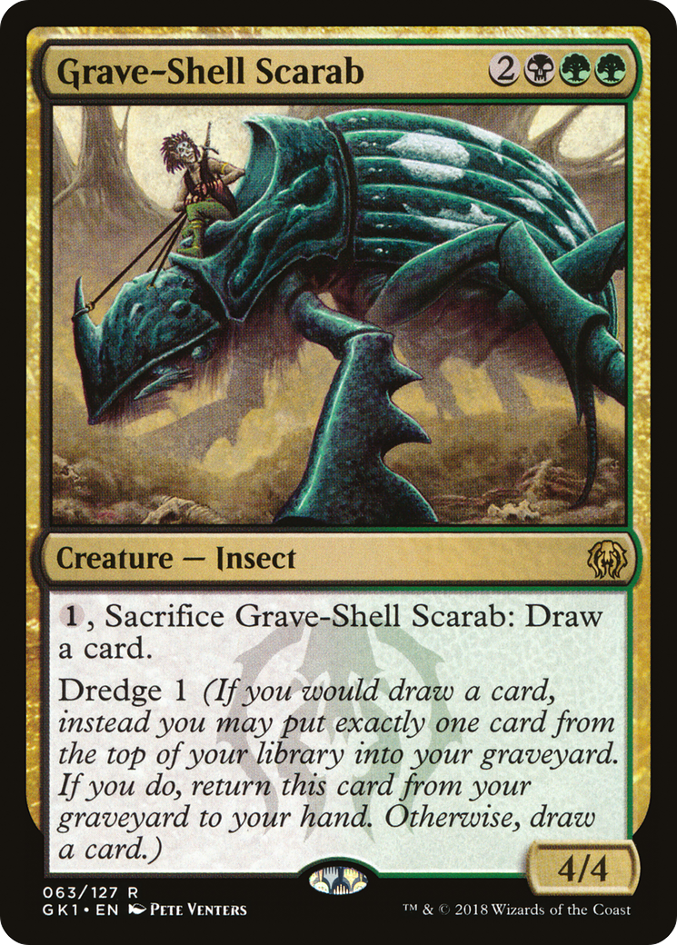 Grave-Shell Scarab (GR1-063) [GRN Guild Kit]