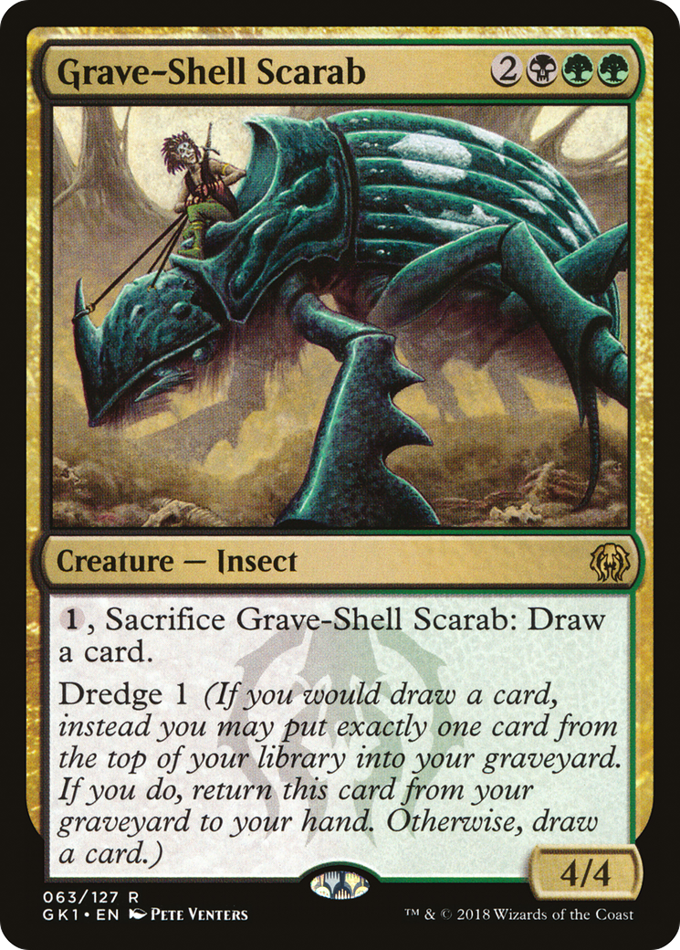 Grave-Shell Scarab (GR1-063) [GRN Guild Kit]