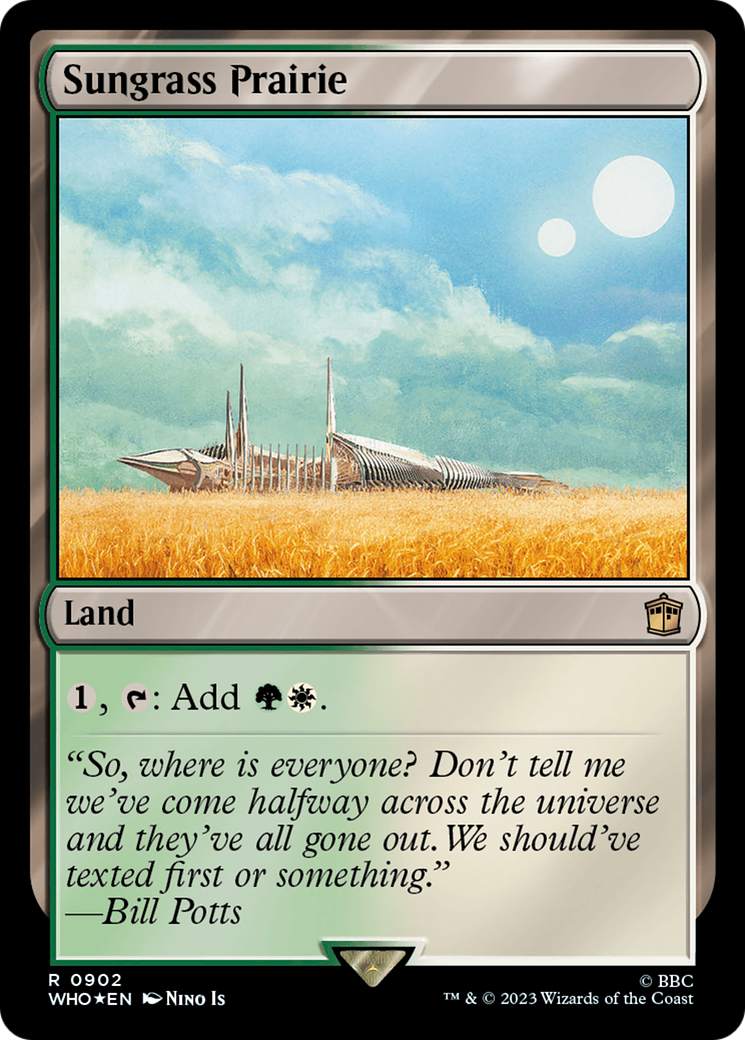 Sungrass Prairie (WHO-902) [Doctor Who] Foil