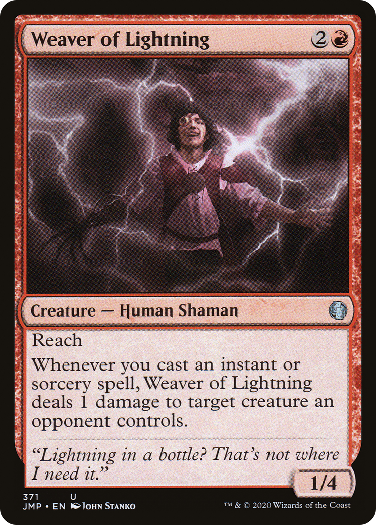 Weaver of Lightning (JMP-371) [Jumpstart]