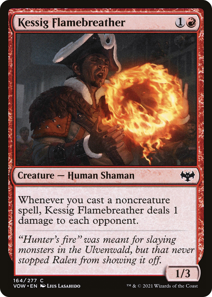 Kessig Flamebreather (VOW-164) [Innistrad: Crimson Vow]