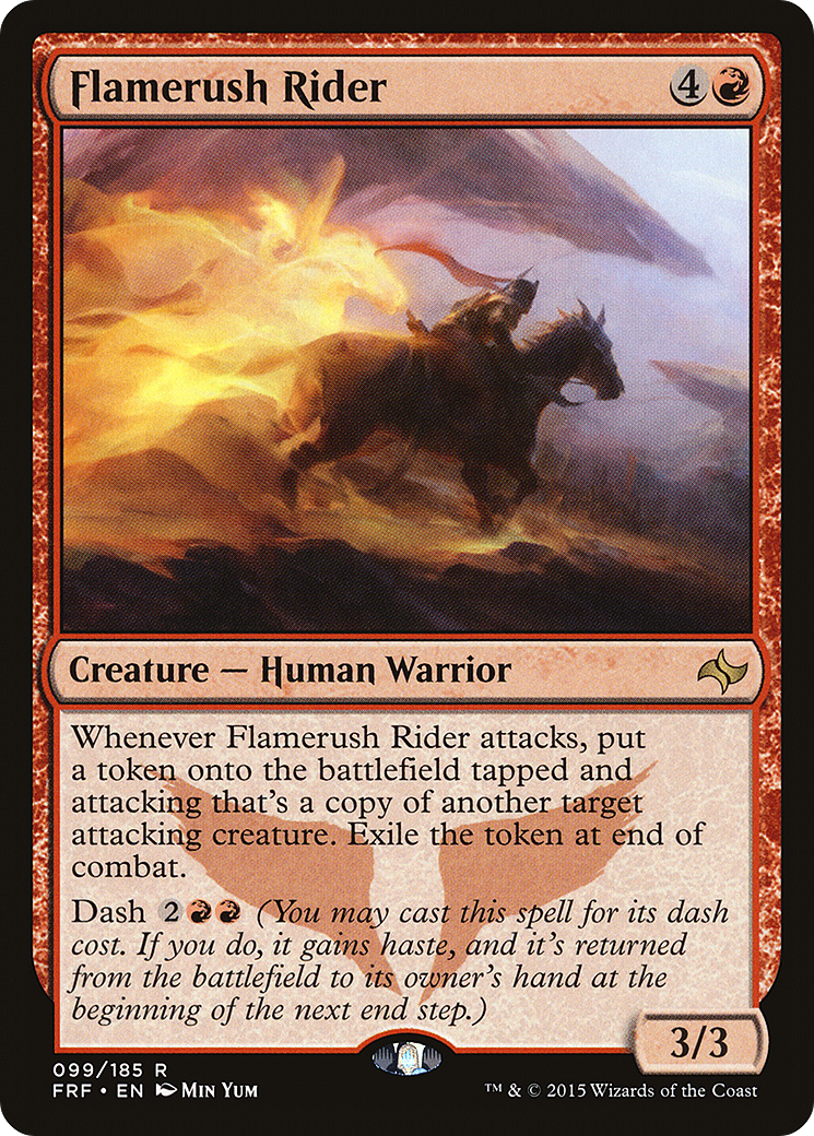 Flamerush Rider (FRF-099) [Fate Reforged] Foil