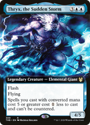 Thryx, the Sudden Storm (THB-309) [Theros Beyond Death]: (Extended Art) Foil