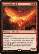 Akoum Firebird (BFZ-138) [Battle for Zendikar] Foil
