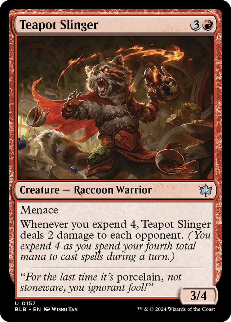 Teapot Slinger (BLB-157) [Bloomburrow] Foil