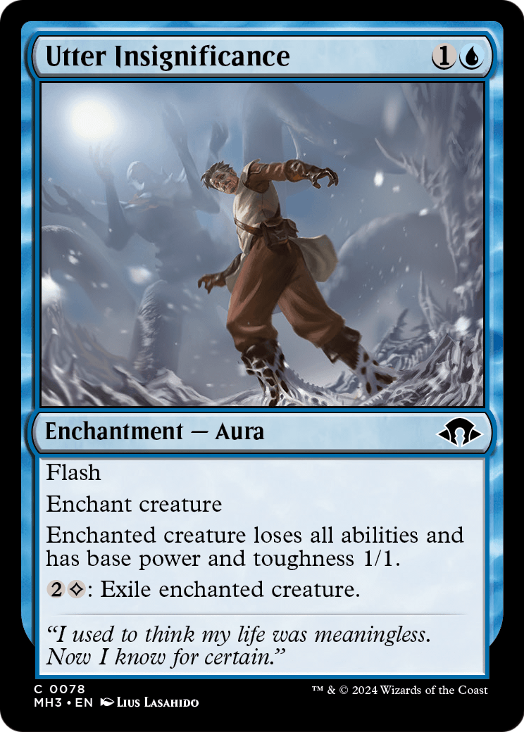 Utter Insignificance (MH3-078) [Modern Horizons 3]