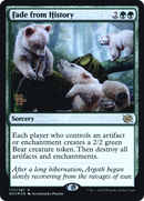Fade from History (PRE-177) [The Brothers' War Promos] Foil