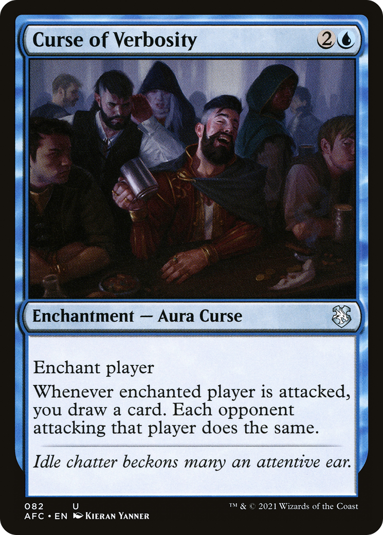 Curse of Verbosity (AFC-082) [Forgotten Realms Commander]