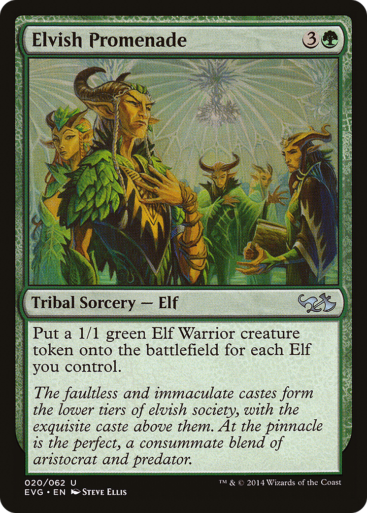 Elvish Promenade (DD3-020) [Duel Decks Anthology: Elves vs. Goblins]