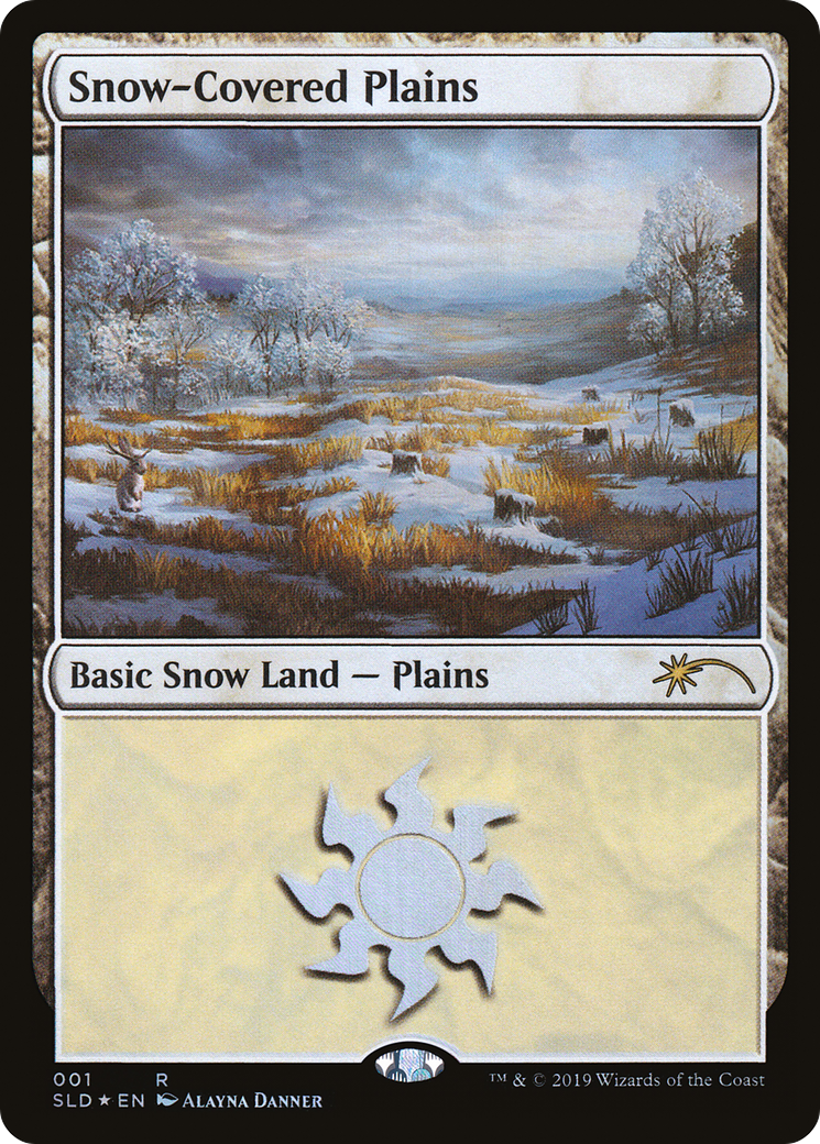Snow-Covered Plains (SLD-001) [Secret Lair Drop] Foil