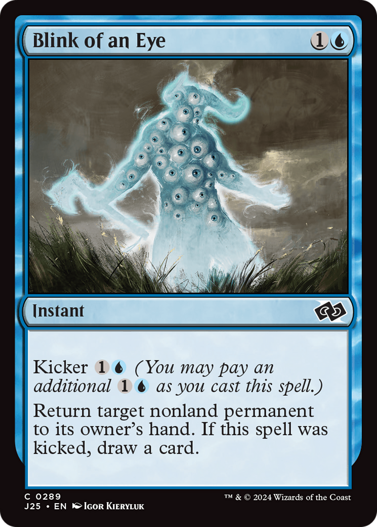 Blink of an Eye (J25-289) [Foundations Jumpstart]