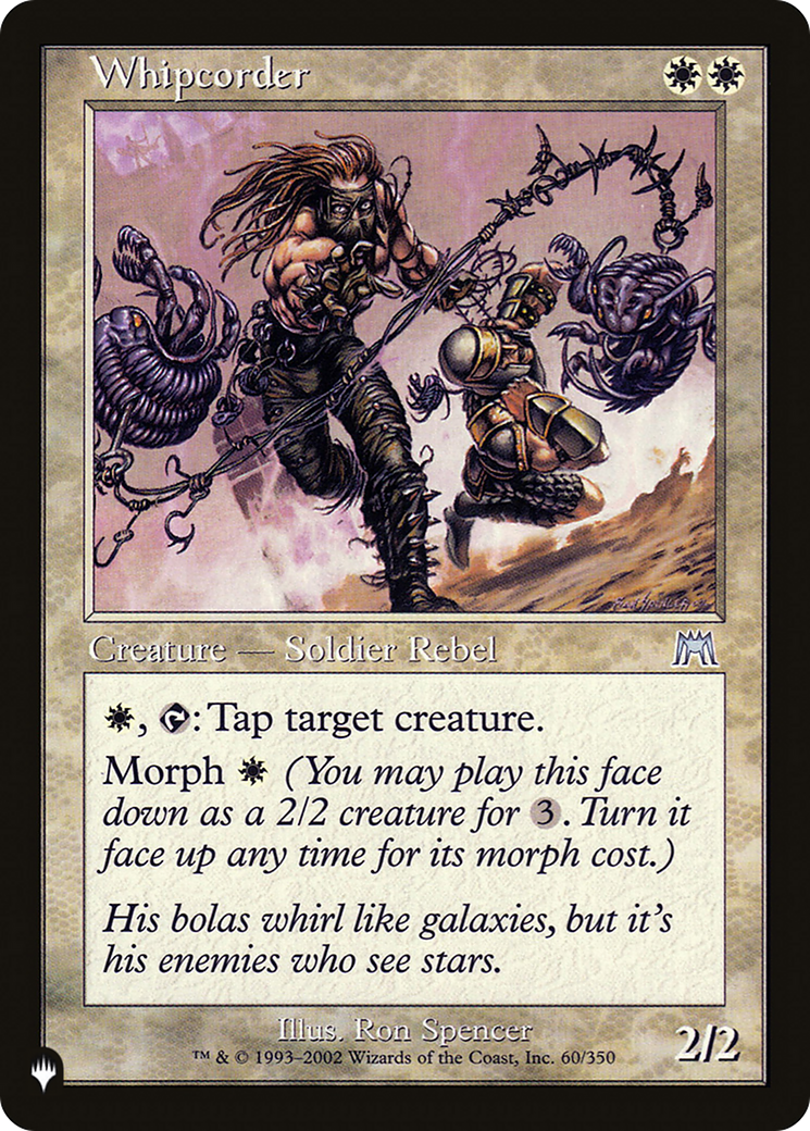 Whipcorder (LIST-ONS-60) [The List]