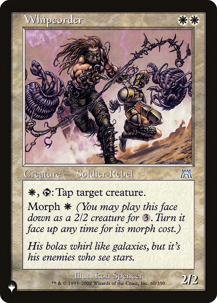 Whipcorder (LIST-ONS-60) [The List]