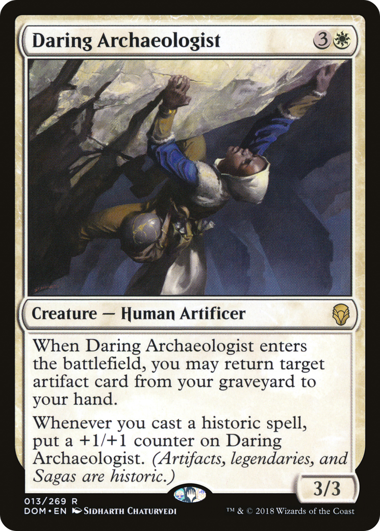 Daring Archaeologist (DOM-013) [Dominaria]