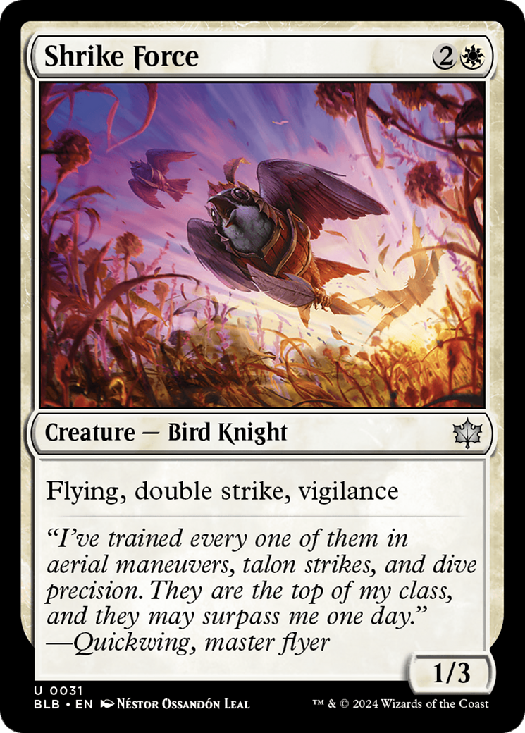 Shrike Force (BLB-031) [Bloomburrow]