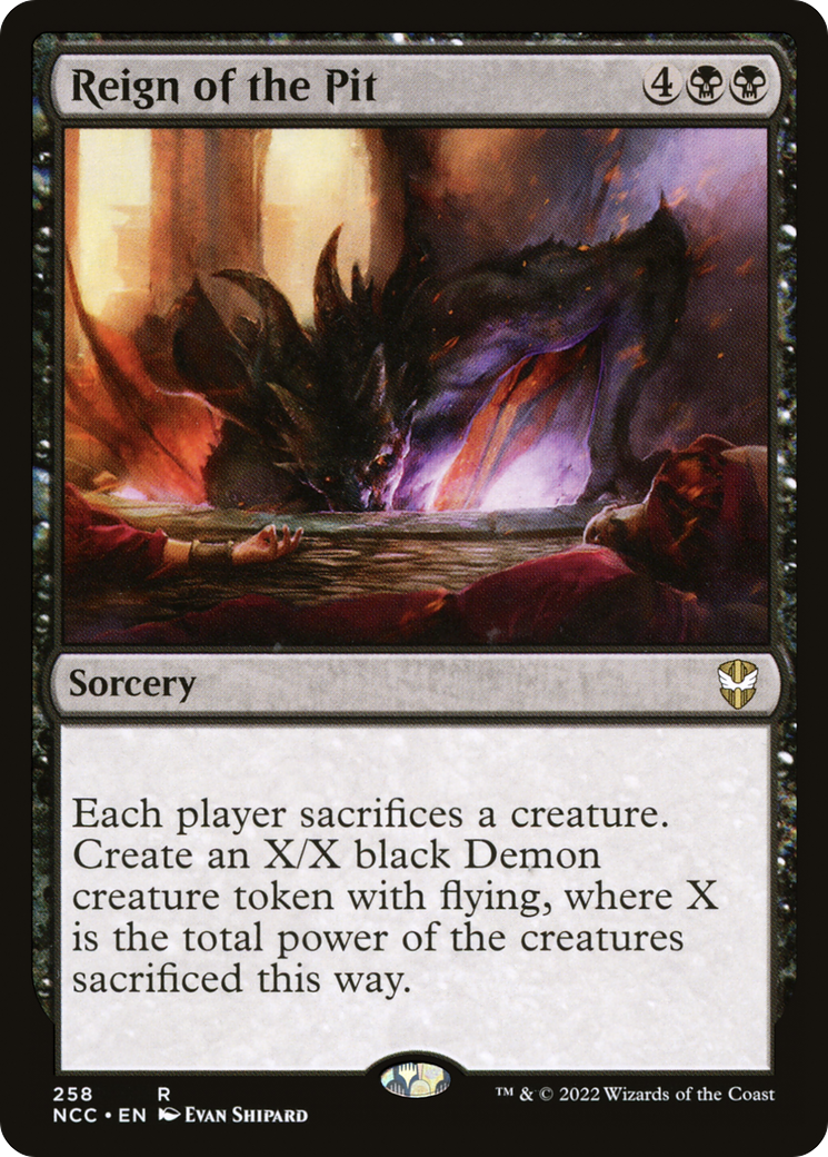 Reign of the Pit (NCC-258) [New Capenna Commander]