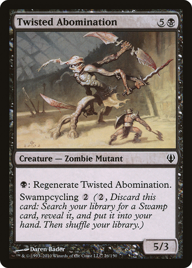 Twisted Abomination (ARC-026) [Archenemy]