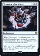 Temporary Lockdown (PRE-36S) [Dominaria United Promos] Foil