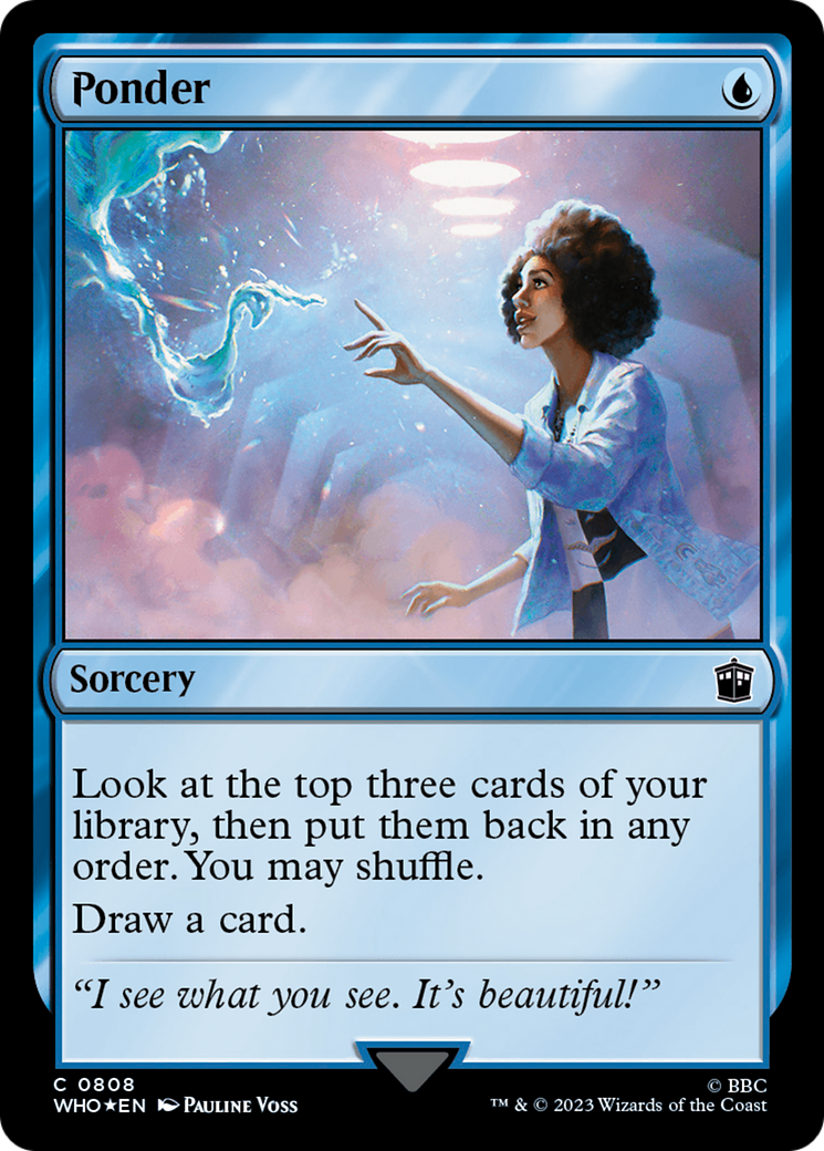 Ponder (WHO-808) [Doctor Who] Foil