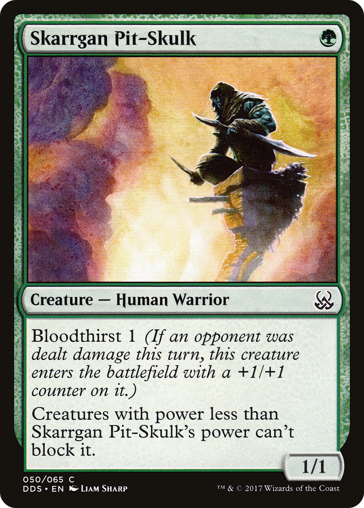 Skarrgan Pit-Skulk (DDS-050) [Duel Decks: Mind vs. Might]