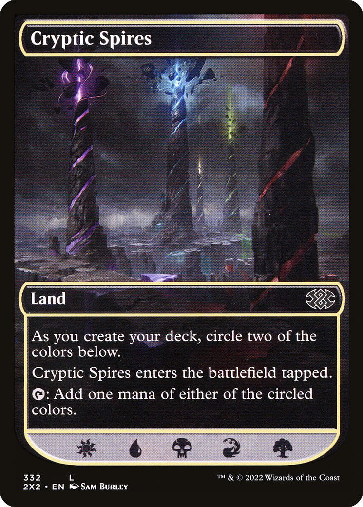 Cryptic Spires (2X2-332) [Double Masters 2022]