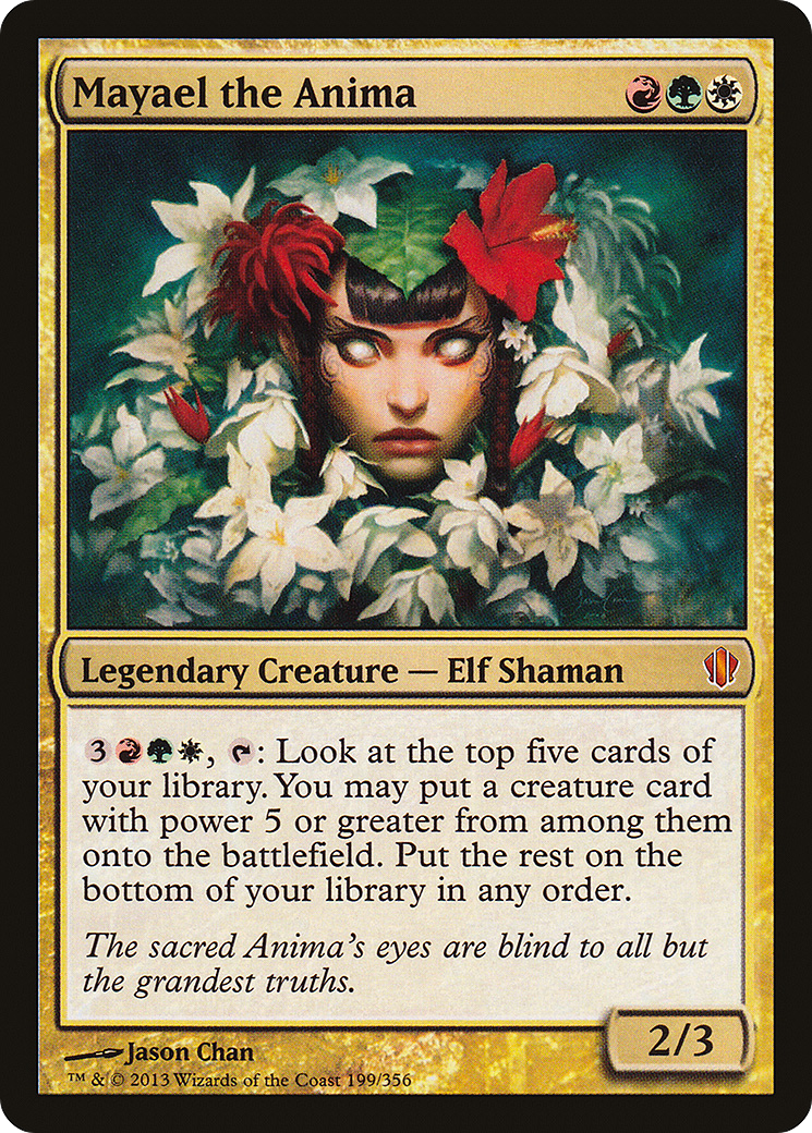 Mayael the Anima (C13-199) [Commander 2013]