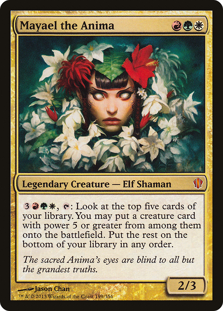 Mayael the Anima (C13-199) [Commander 2013]